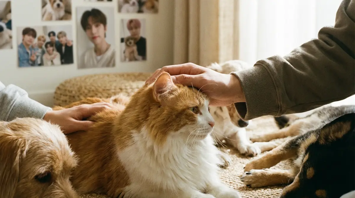 【Stray Kids】メンバーのペット名前一覧｜猫好きリノの愛猫も紹介