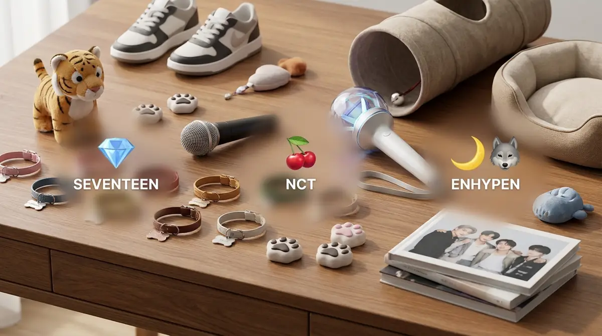 【SEVENTEEN・NCT・ENHYPEN】人気男性グループのペット名前一覧