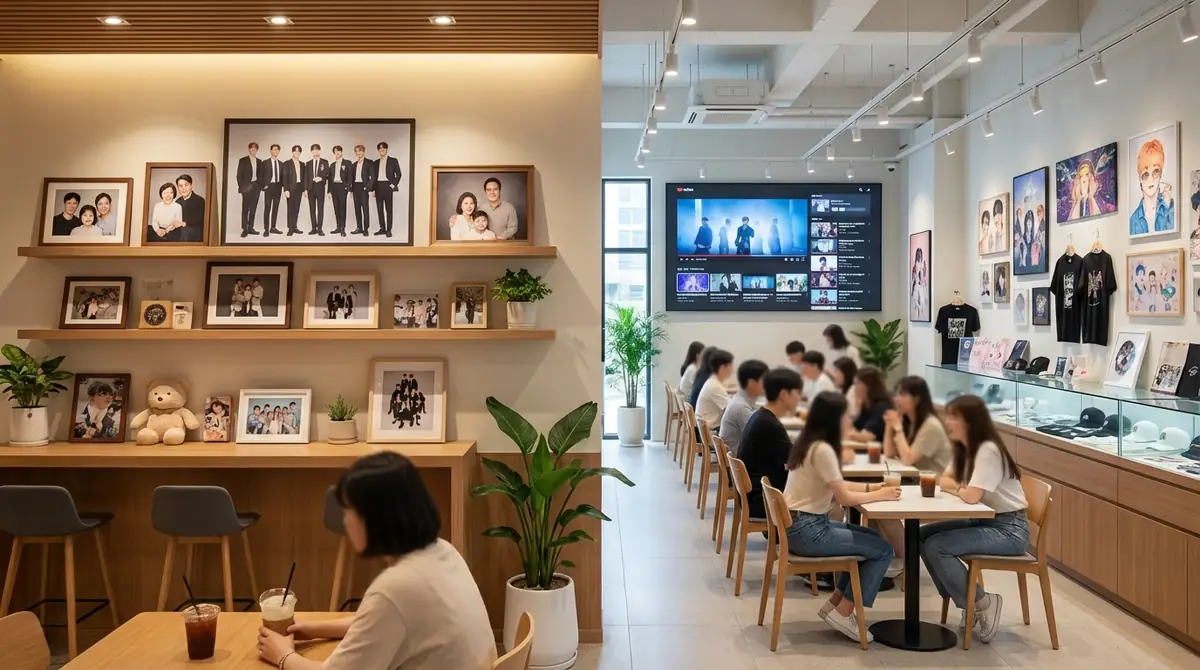 KPOPアイドルの実家カフェとは？一般的なKPOPカフェとの違い