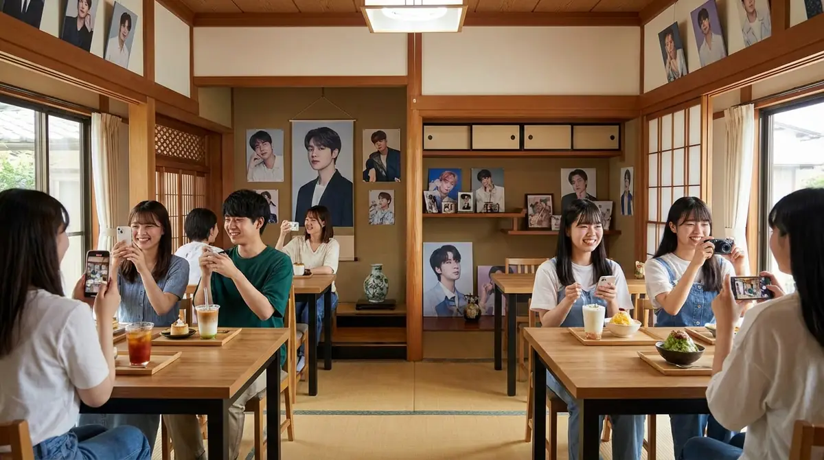 実家カフェとは？K-POPファンが聖地巡礼で訪れる理由