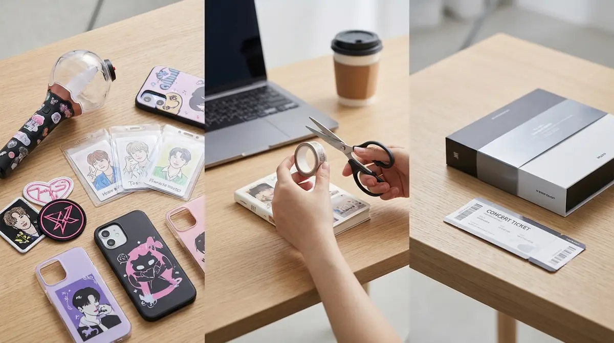 KPOPカスタムグッズとは？公式グッズとの違いと人気の理由