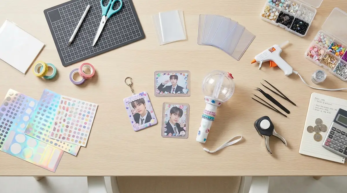KPOPカスタムグッズ作りに必要な道具・材料・費用まとめ