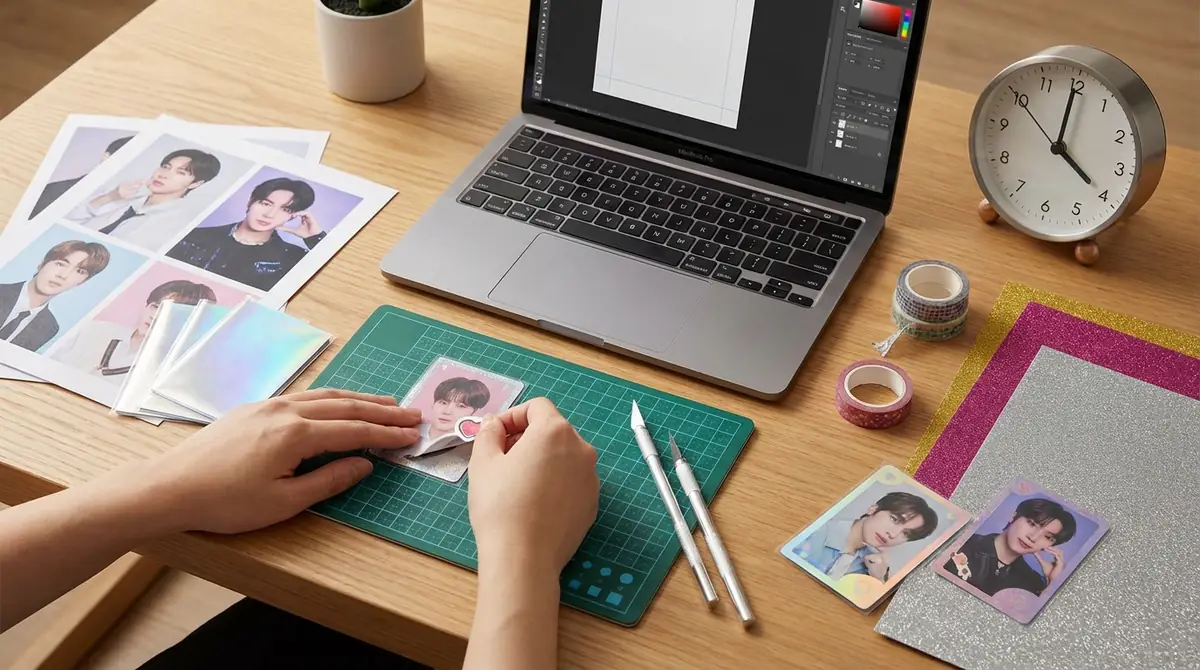 KPOPカスタムトレカの作り方｜初心者でも20分で完成