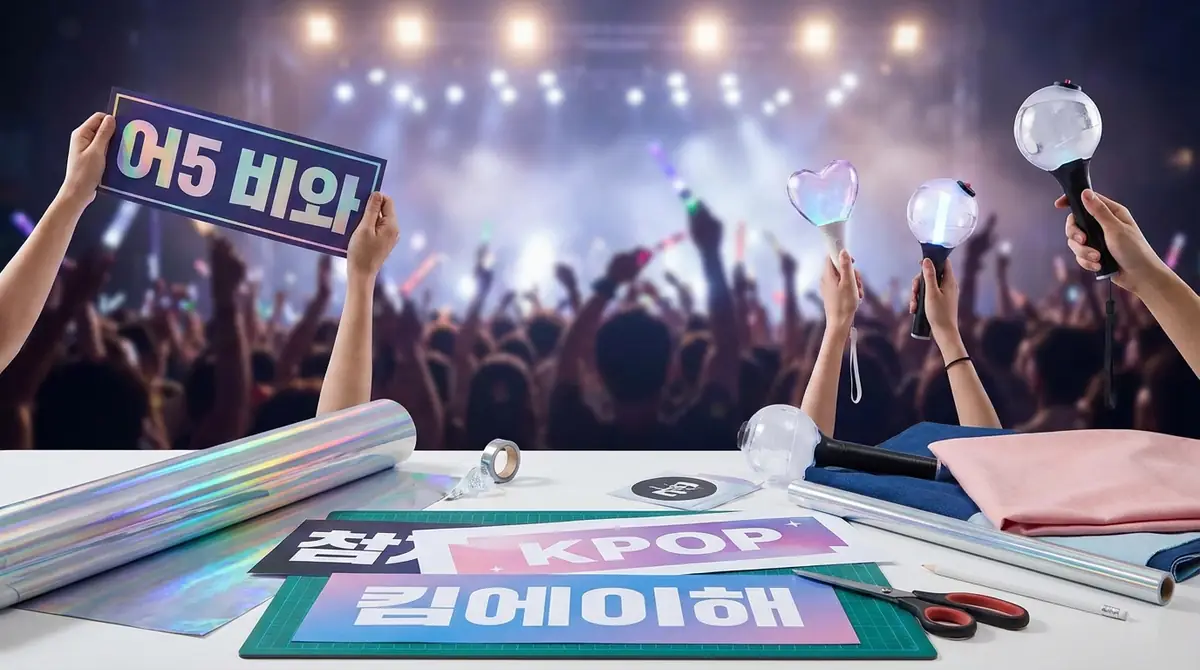 推しスローガンの作り方｜現場映えするKPOPカスタムグッズ