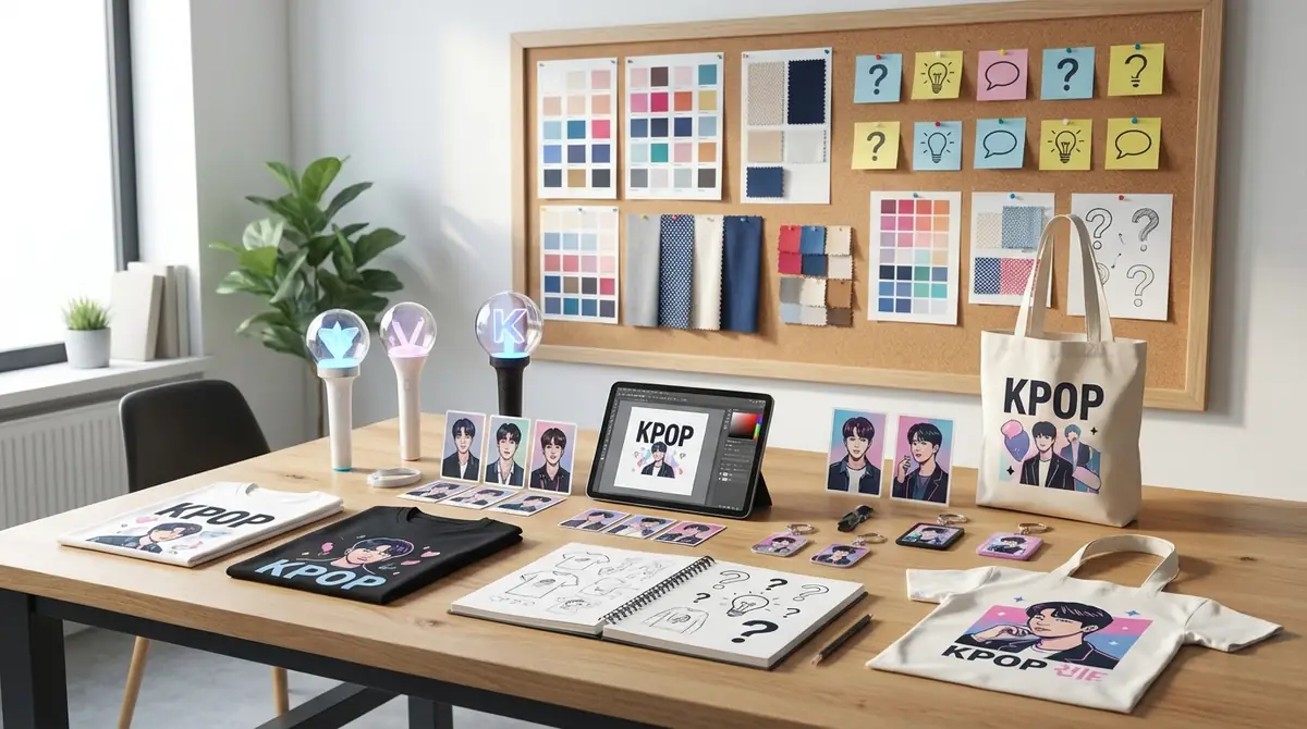 KPOPカスタムグッズ作成でよくある質問