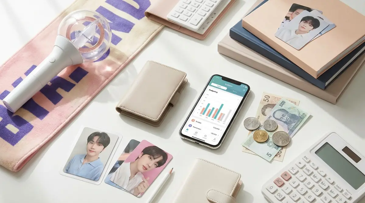 KPOP推し活の費用は月5,000円〜30,000円が目安【結論】