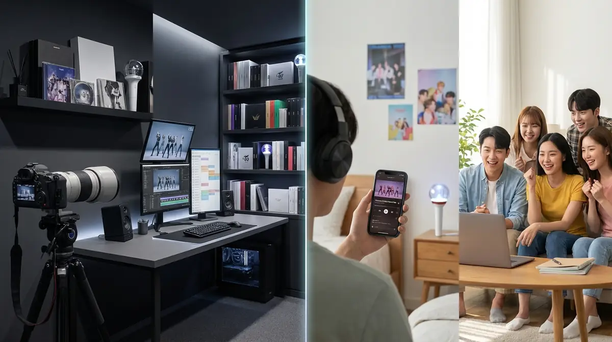 KPOPマスターと一般ファンの違いを比較