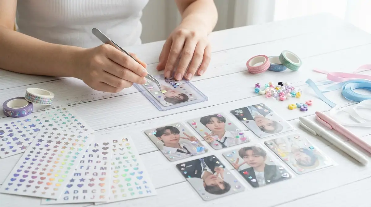 【5ステップ】KPOPトレカデコの基本のやり方