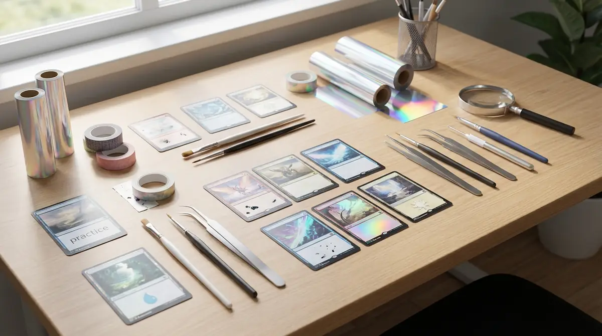 トレカデコで失敗しないためのコツと注意点