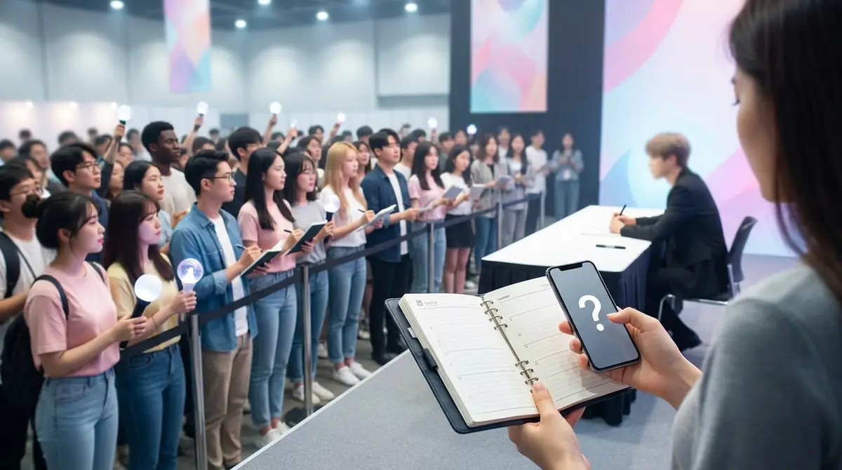 KPOPサイン会の参加方法でよくある質問