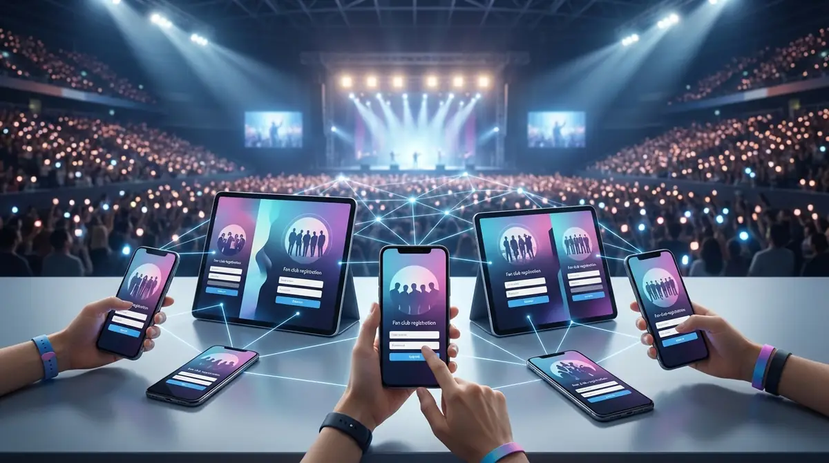 人気グループ別ファンクラブ登録先一覧