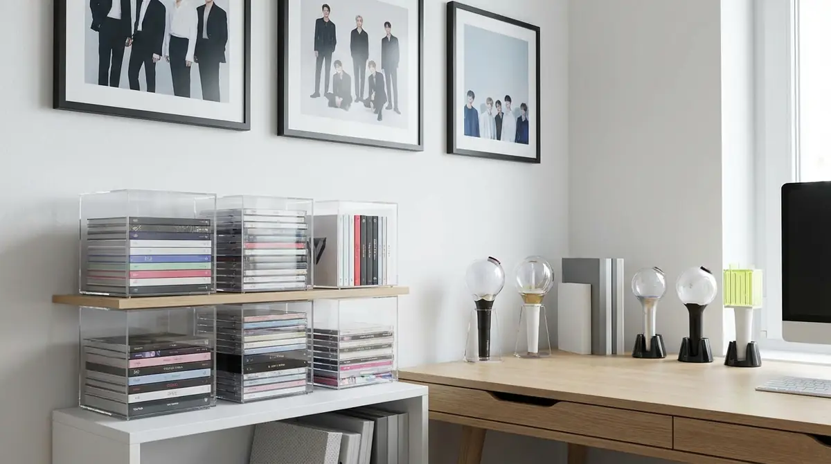 KPOPグッズ収納・飾り方の基本ルール3つ