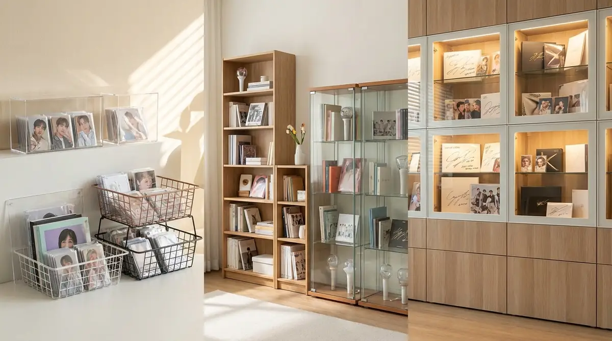 予算別｜KPOPグッズ収納におすすめのアイテム早見表