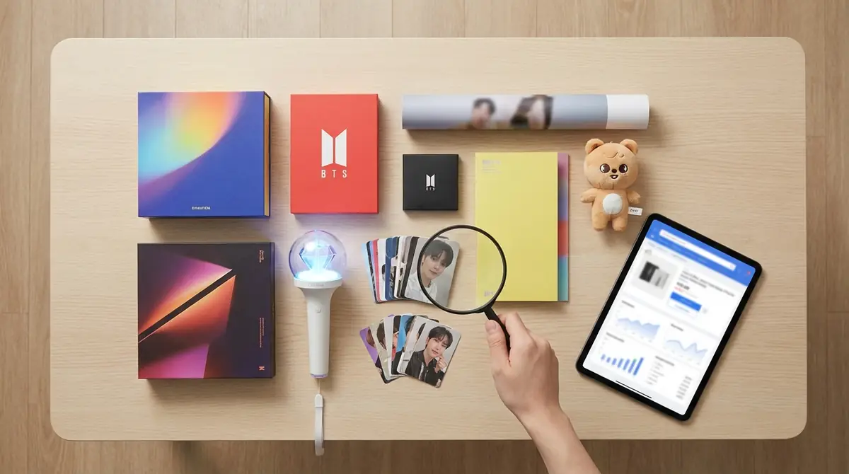 KPOPグッズ買取の相場はいくら?売れるものを解説