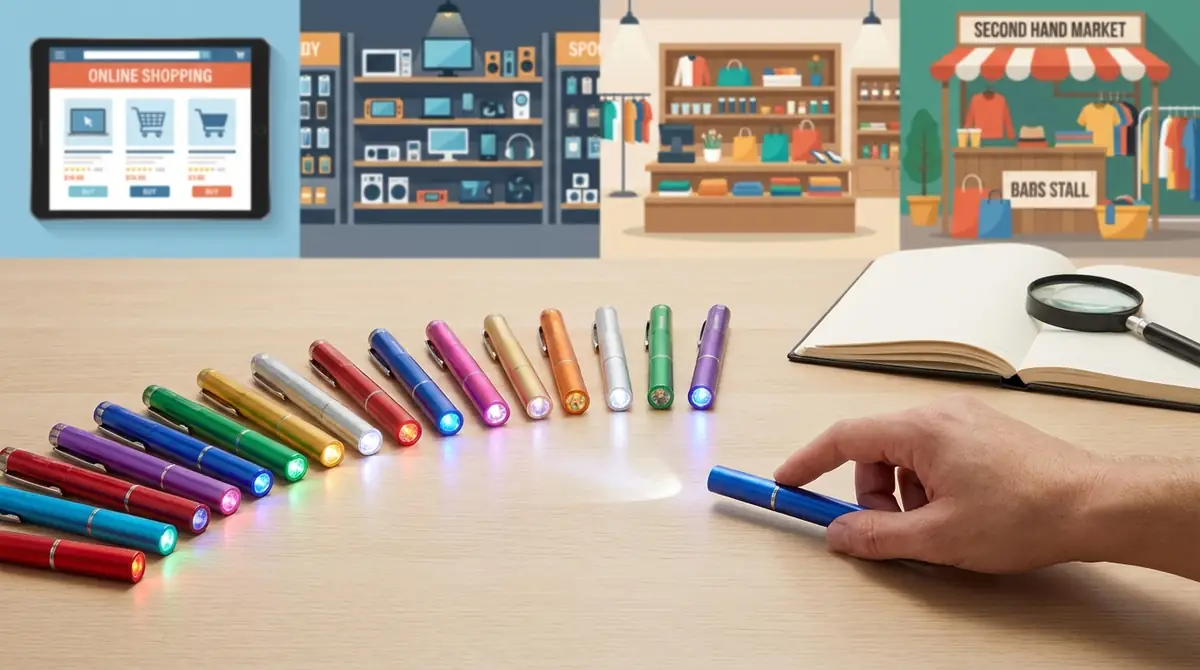 互換ペンライトはどこで買える?購入先4選と注意点