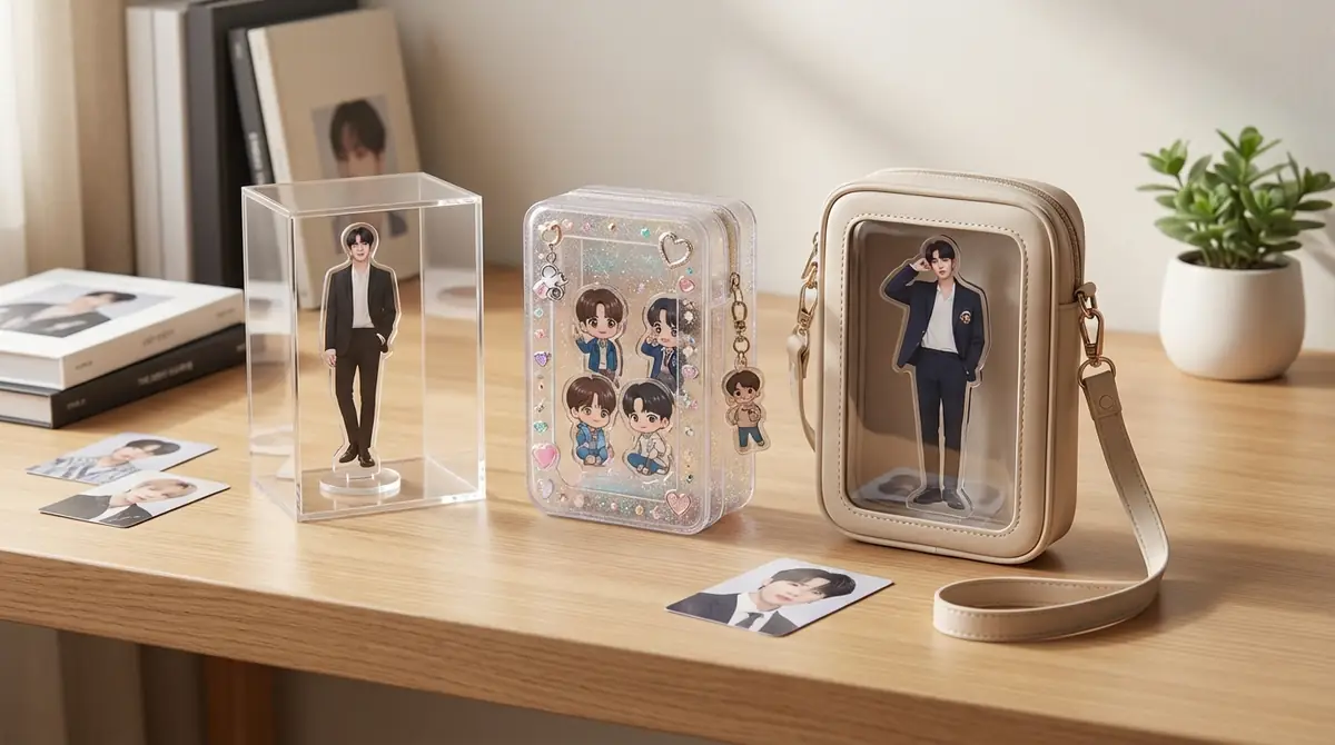 【結論】迷ったらこの3つ!KPOPアクスタケースおすすめTOP3