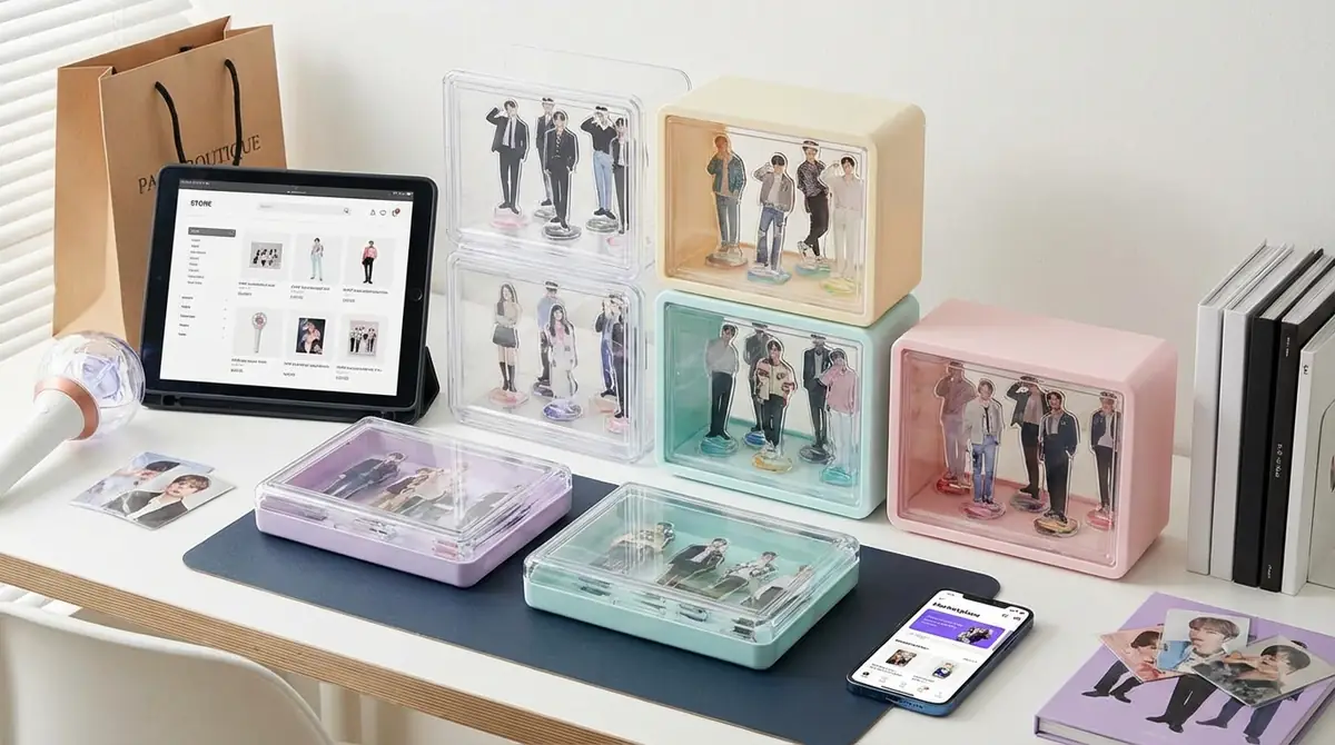 KPOPアクスタケースはどこで買う?購入場所別ガイド