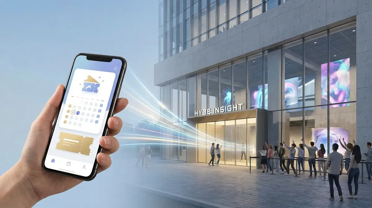 HYBE INSIGHT予約方法｜チケット購入から当日まで図解