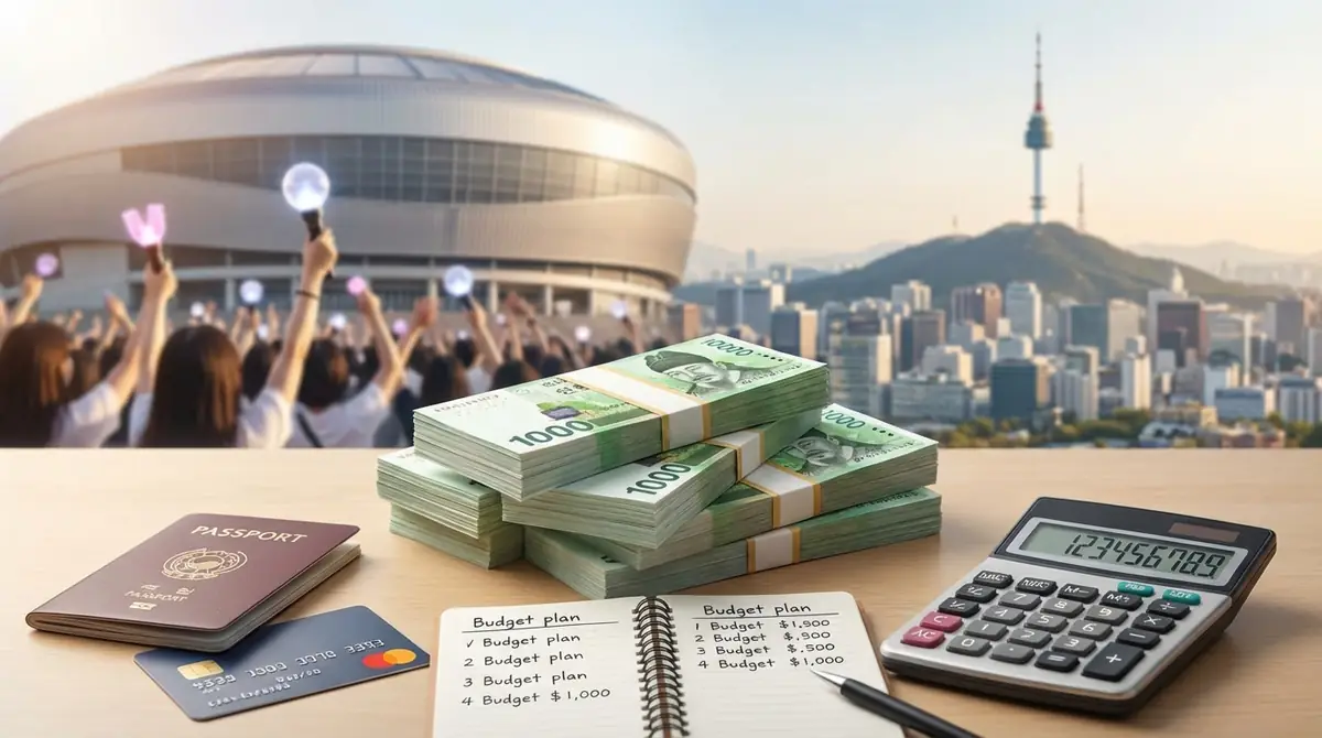 韓国コンサート遠征の費用目安｜総額いくらかかる？
