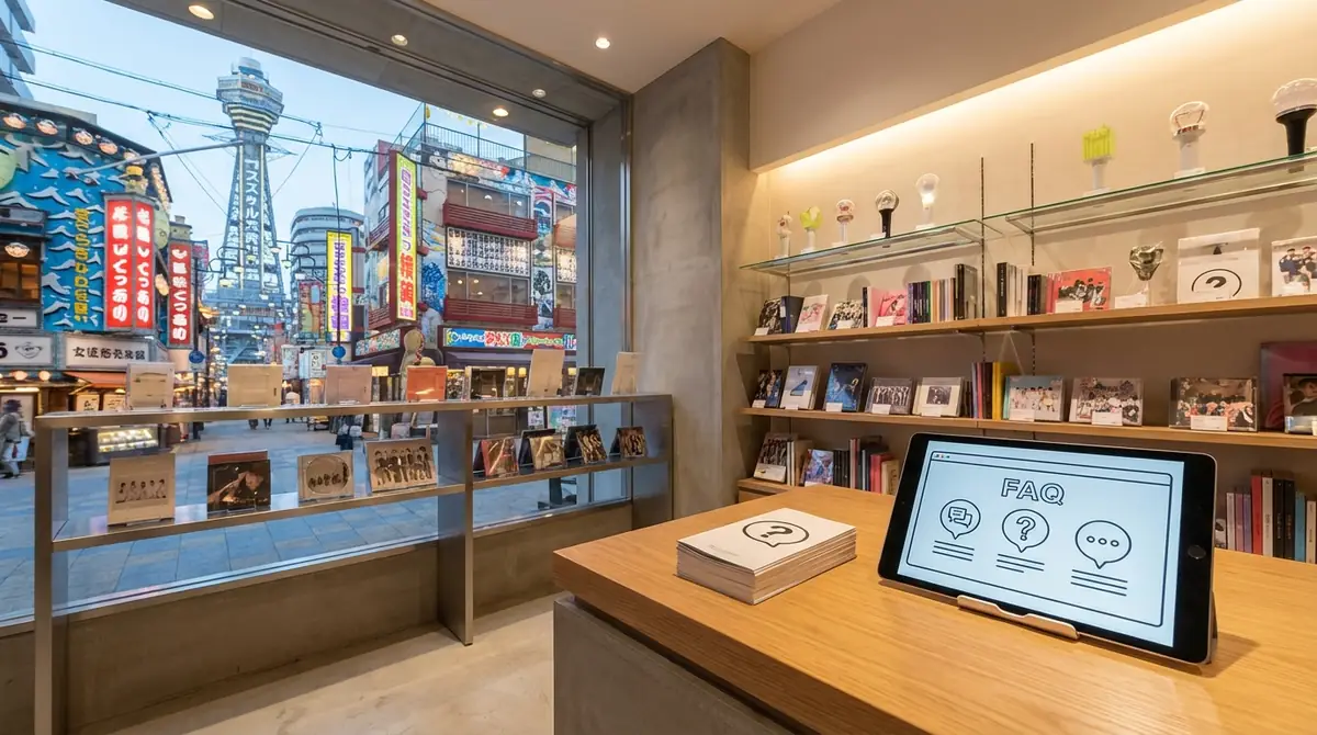 大阪KPOPショップのよくある質問