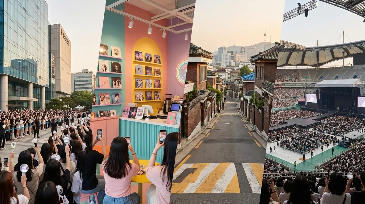 ソウルで巡れるKPOP聖地は4タイプ|まずは種類を知ろう
