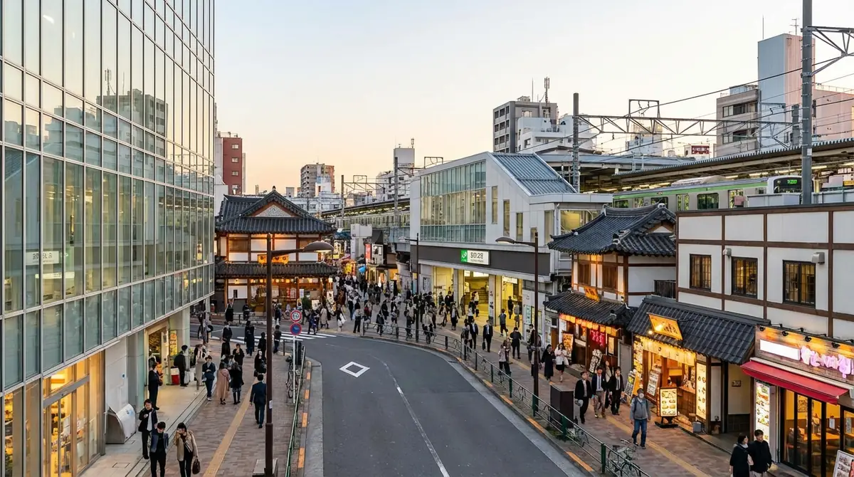 新大久保駅からのアクセスと周辺スポット