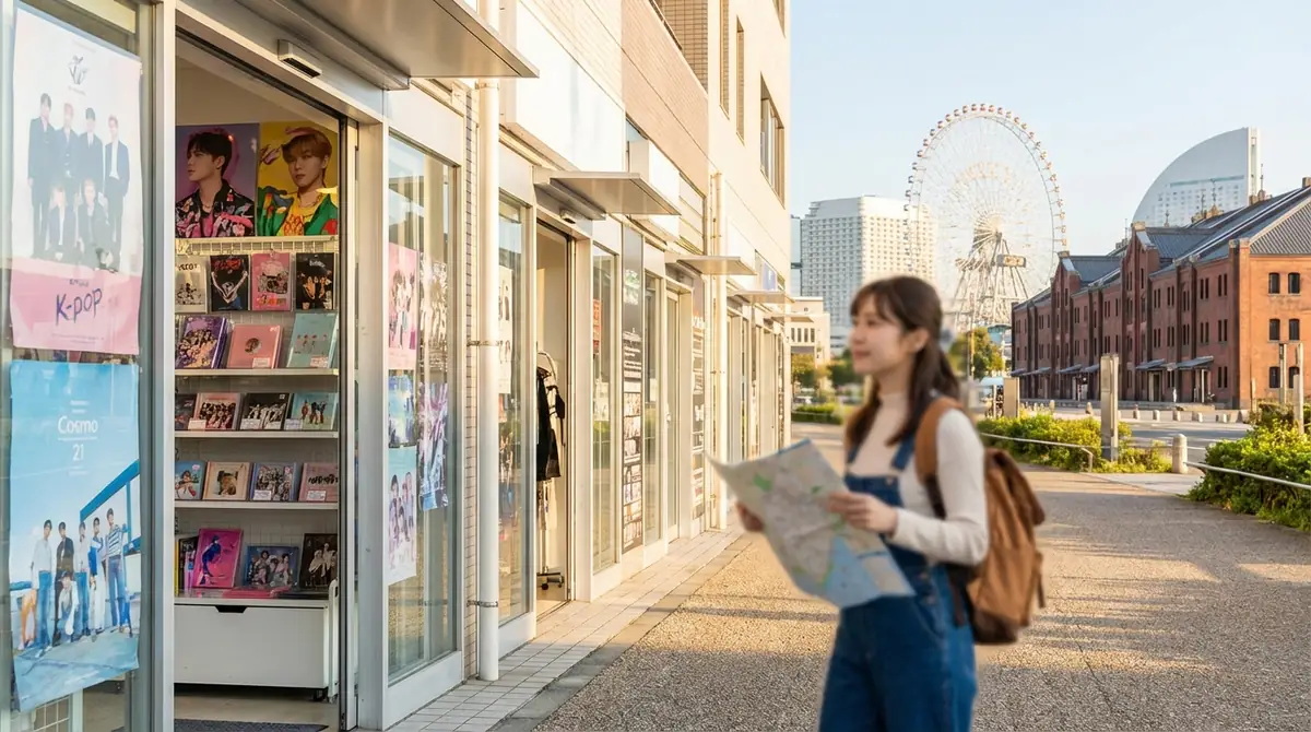 横浜KPOPショップ巡りモデルコース｜効率的な回り方