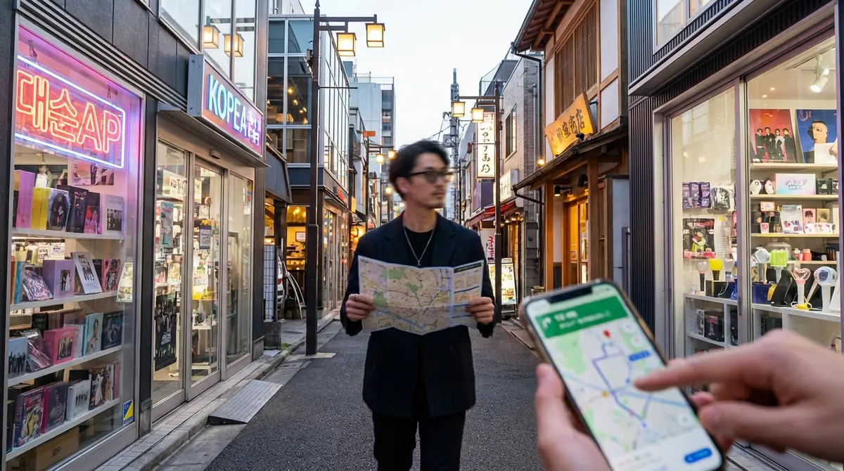 福岡KPOPショップ巡りのモデルルート【効率重視】