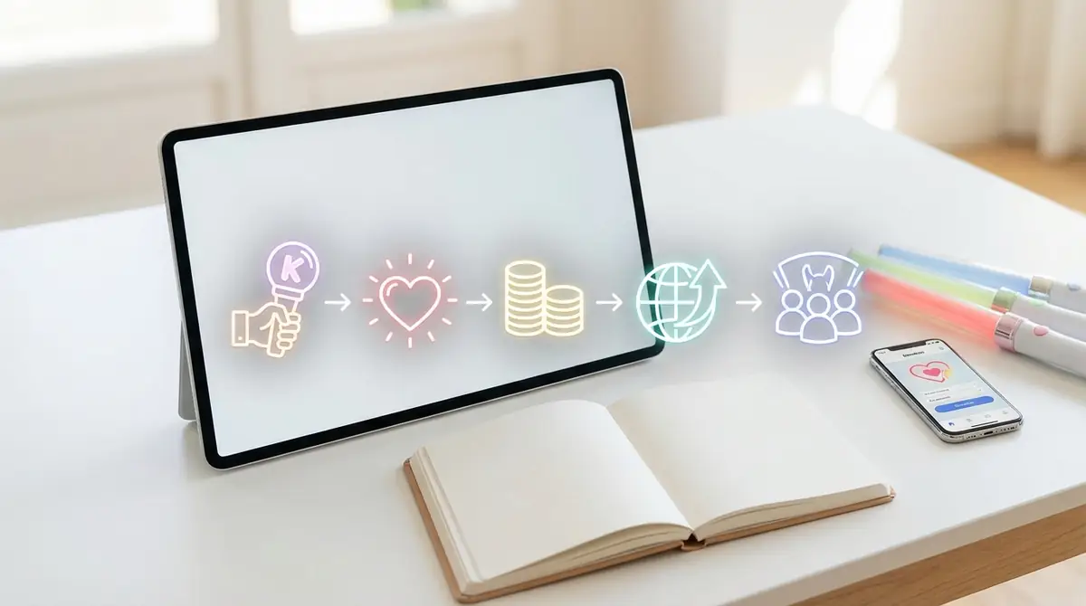 あなたも参加できる！KPOP寄付の始め方【5ステップ】