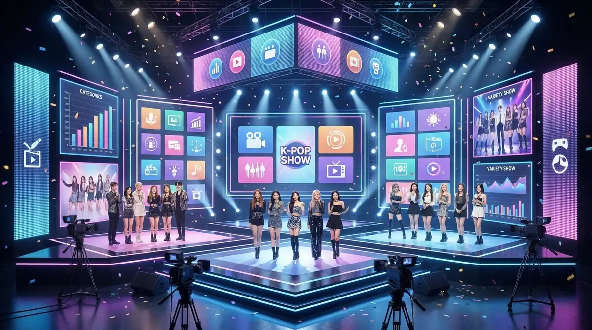 推しグループ別おすすめKPOPバラエティ早見表