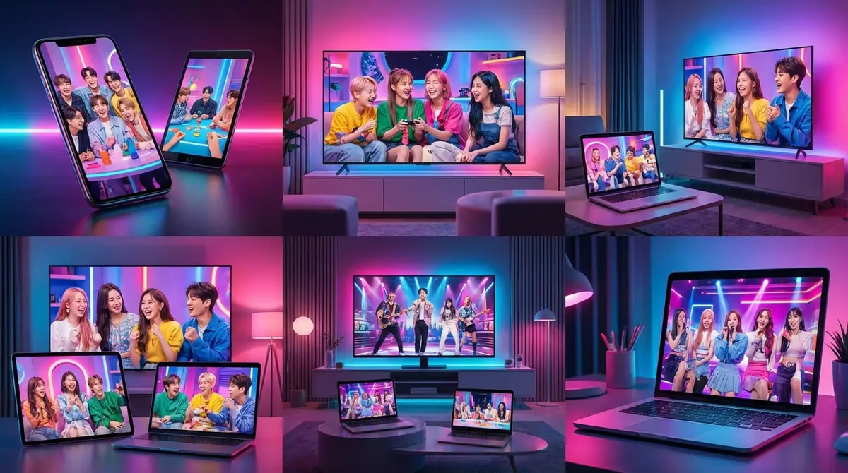 KPOPバラエティはどこで見れる?無料・有料の配信サービス一覧