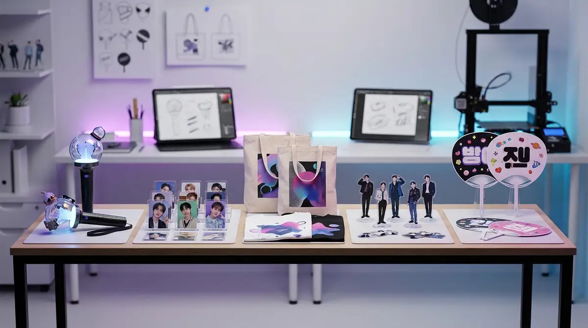 KPOPカスタムグッズ制作業者おすすめ5選【用途別に厳選】