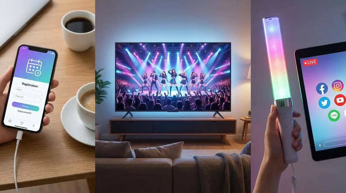 KPOP音楽番組の視聴を始める3ステップ