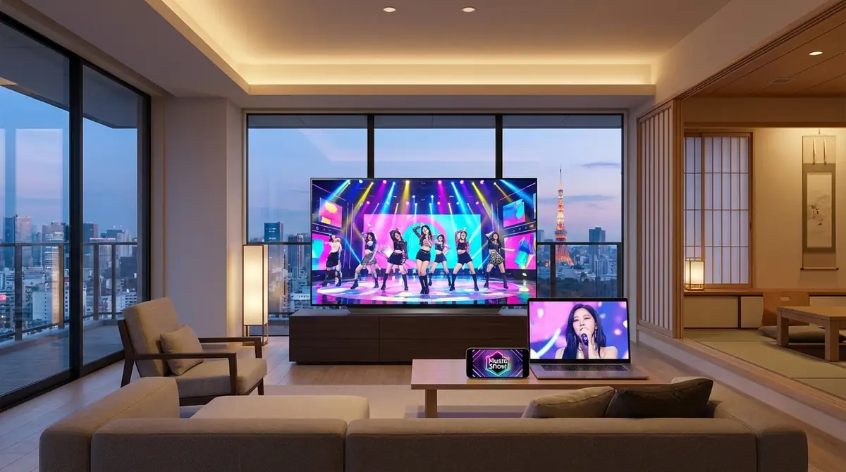 日本からKPOP音楽番組を見る方法3選