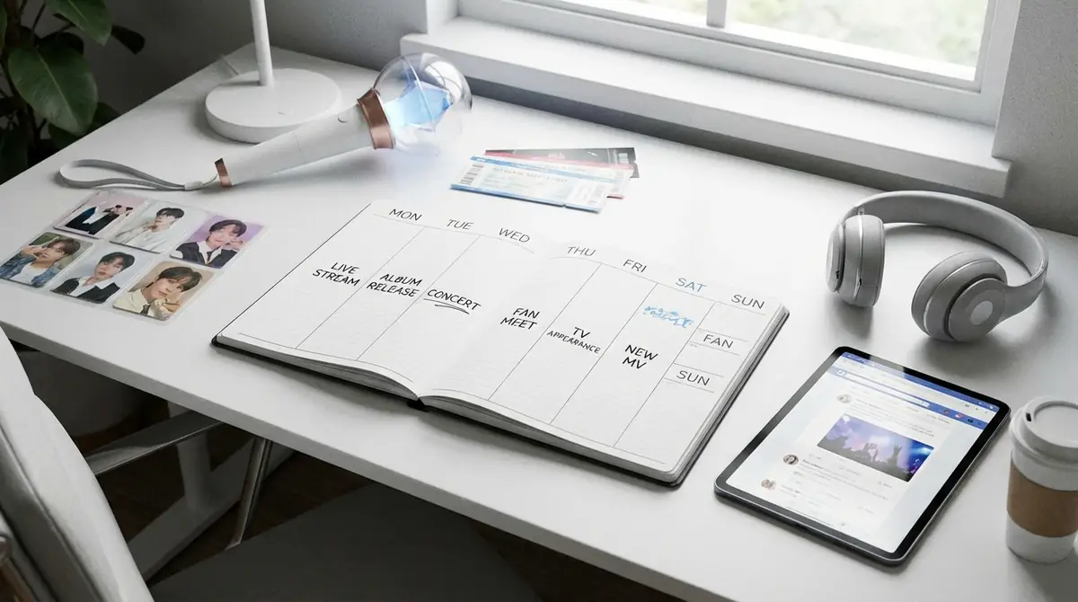 まとめ｜推しの活動を追うなら曜日別スケジュールを把握しよう