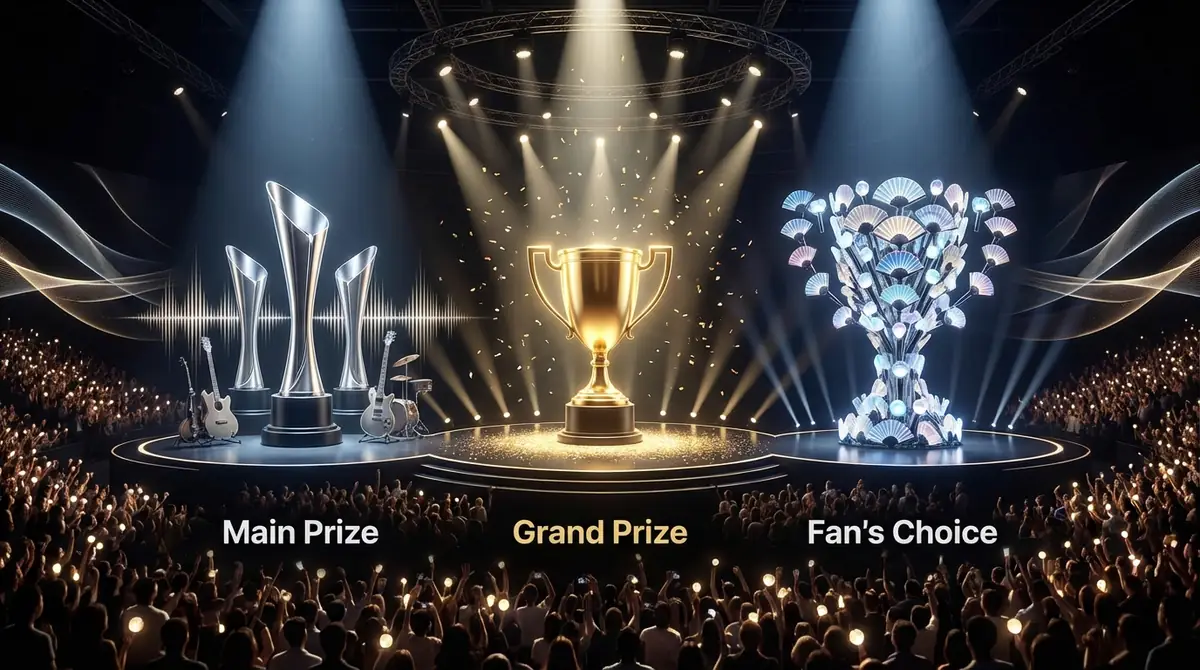 MAMAで授与される賞の種類｜大賞・本賞・ファン投票賞