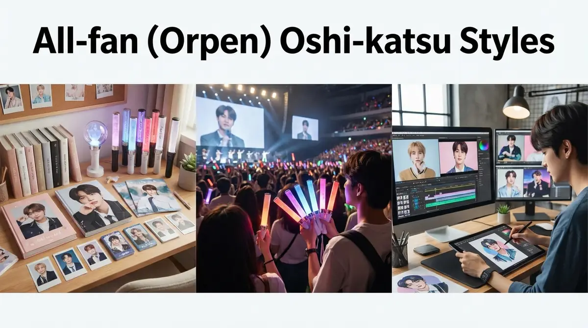 オルペンの推し活スタイル3パターン【具体例で紹介】